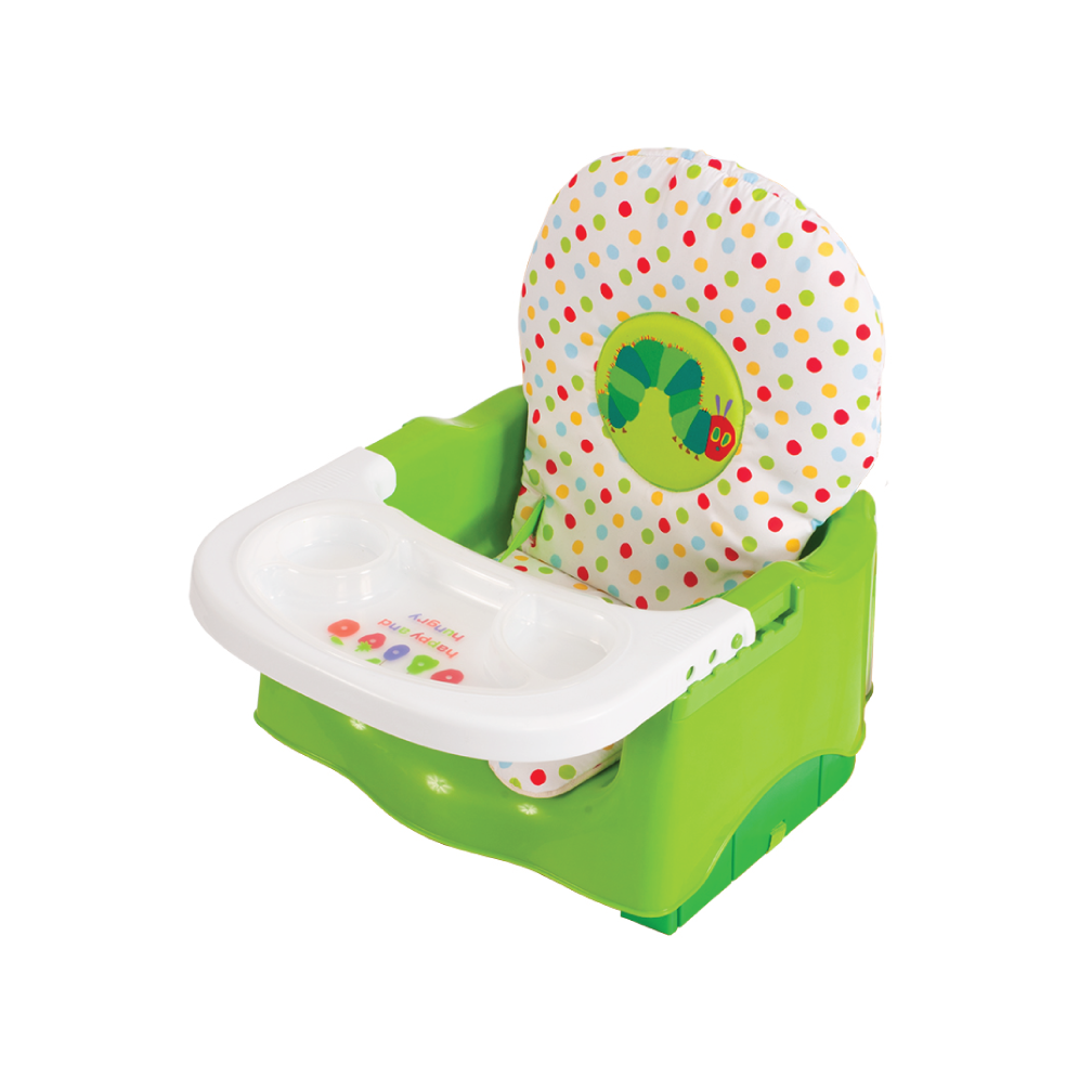 The very Hungry Caterpillar booster seat Happy and Hungry